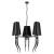 10207/6 Black Подвесной светильник LOFT IT Brunilde