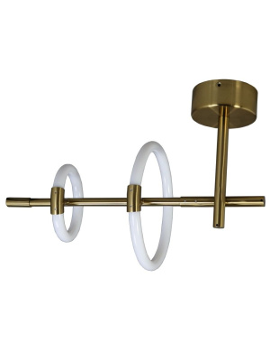 Настенный светильник ZORTES JESSY ZRS.01043.02, Мощность - 25Вт, Тип лампы: LED, В -280мм / Ш - 500мм / Ш - 350мм