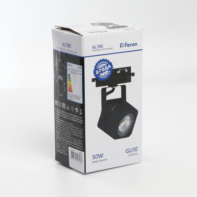 Светильники трековые на шинопровод FERON AL190
