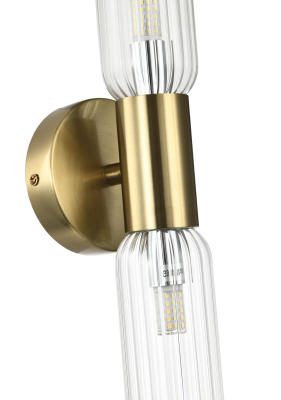 Настенный светильник ZORTES BRINY ZRS.90609.02, Мощность - 20Вт , Тип лампы: G9, В -671мм / Ш - 80мм / Г - 100мм