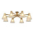 Потолочная люстра Arte Lamp Meleph A4096PL-8BR
