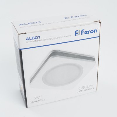 Светильник встраиваемый светодиодный FERON AL601