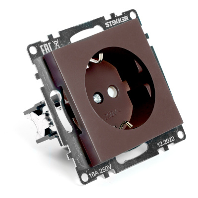 Розетка STEKKER GLS16-7110-04