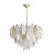 5052/21 HALL ODL24 625 золото/белый/прозрачный/металл/стекло/фарфор/металл Люстра E14 21*40W LACE