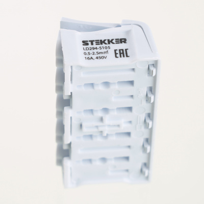 Клемма пружинная STEKKER LD294-5105