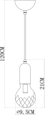 Подвесной светильник Arte Lamp SALUTE