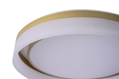 Потолочный светильник ZORTES ADEL ZRS.1200.01, Мощность - 92Вт, Тип лампы: LED, В -70мм / Ш - ø400/500мм