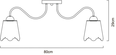 Потолочная люстра Arte Lamp JULIA