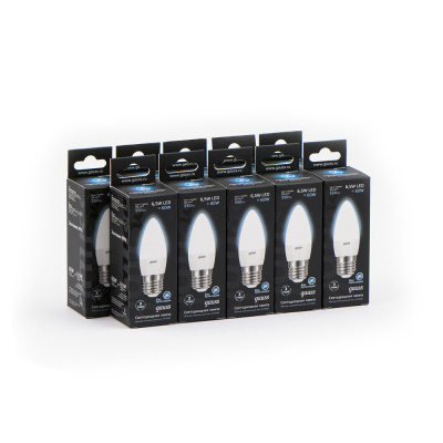 Светодиодная лампа Gauss Свеча 6,5W 550Lm 4100K E27 103102207