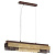 8005/4A MODERNI LN25 164 кофе/кофе, золотой металл/металл Подвесной светильник Е14 4*40W 220V DANA