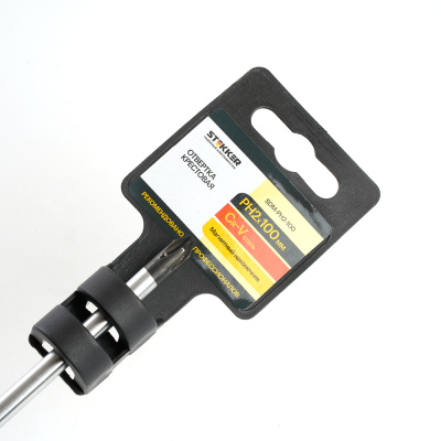 Отвертка слесарная STEKKER SDM-PH2-100