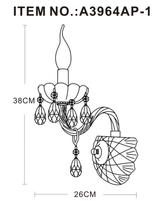Бра Arte Lamp TEATRO