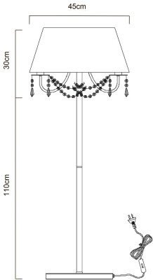 Торшер Arte Lamp ARMONICO