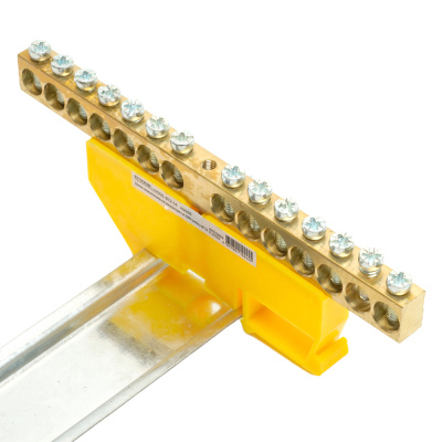 Шины N, PE, PEN, L, кросс-модули STEKKER LD555-812-14