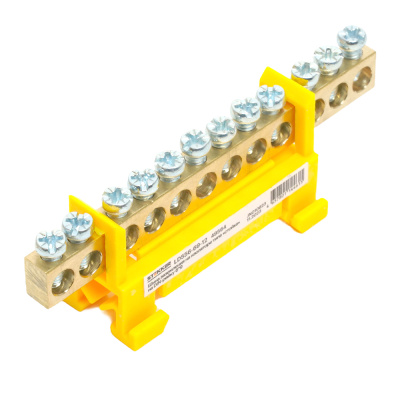 Шины N, PE, PEN, L, кросс-модули STEKKER LD556-69-12