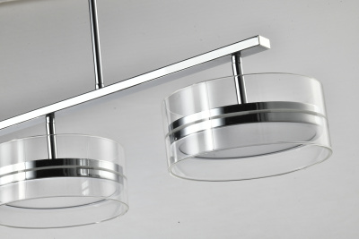 Люстра  подвесная ZORTES DONUT ZRS.1802.04, Мощность - 48Вт, Тип лампы: LED, В -1200мм / Ш - 1140мм