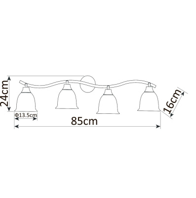 Спот Arte Lamp CAMPANA