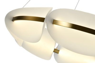 Светильник ZORTES MOON ZRS.1210.80, Мощность - 40Вт, Тип лампы: LED, В -1200мм/700мм / Ш - ø800мм