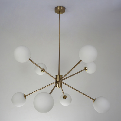 Cветильник на штанге Zortes Ragy ZRS.1893.08, Мощность - Зависит от лампы, Тип лампы: E14, В -450мм / Ш - ᴓ800мм