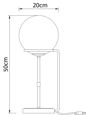 Декоративная настольная лампа Arte Lamp BERGAMO