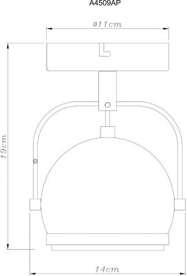 Спот Arte Lamp ORBITER