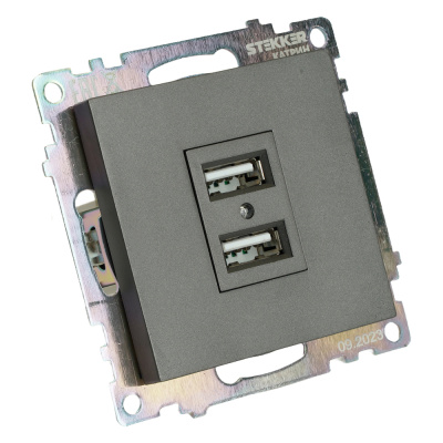 Розетка STEKKER GLS10-7115-06