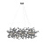 10101/600 Chrome Подвесная люстра LOFT IT Spark