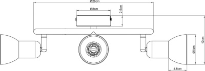 Спот Arte Lamp FALENA