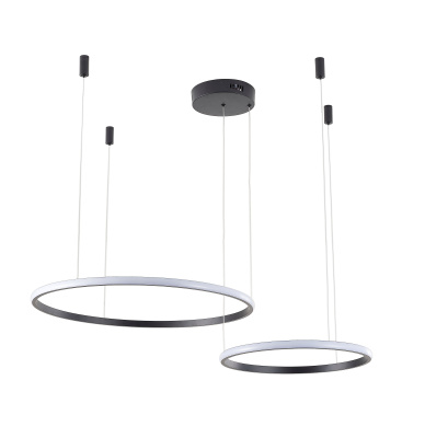 Светильник ZORTES RINGOLIGHT ZRS.33321.63F, Мощность - 63Вт, Тип лампы: LED, В - 1500мм / Ш - ø400/ø600мм