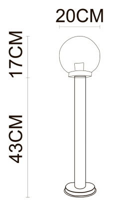 Ландшафтный светильник Arte Lamp GAZEBO