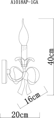 Бра Arte Lamp OLIVIA