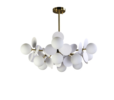 Люстра  подвесная ZORTES FLORET ZRS.01201.12, Мощность - 84Вт, Тип лампы: G9, В -1000мм / Ш - 800мм / Ш - ø800мм