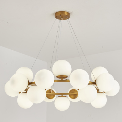 Подвесной светильник Zortes BLUME ZRS.1895.05, Мощность - 140вт, Тип лампы: E27, В -1100мм/600мм / Ш - ø900мм