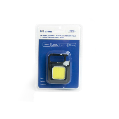 Фонарь с аккумулятором FERON TH2404