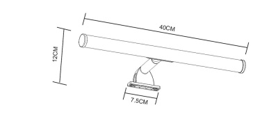 Подсветка для зеркал Arte Lamp ORIZZONE