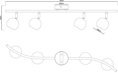 Спот Arte Lamp PIATTO