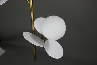 Люстра  подвесная ZORTES FLORET ZRS.01201.02, Мощность - 14Вт, Тип лампы: G9, В -2000мм / Ш - 220мм