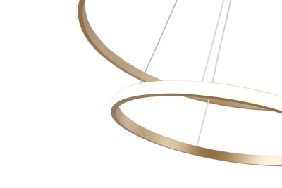 Светильник ZORTES RINGOLIGHT ZRS.33320.63C, Мощность - 63Вт, Тип лампы: LED, В - 1500мм / Ш - ø400/ø600мм