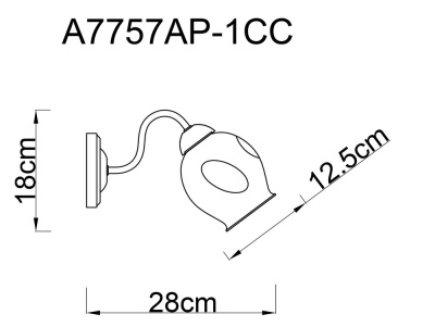 Бра Arte Lamp RICCIO