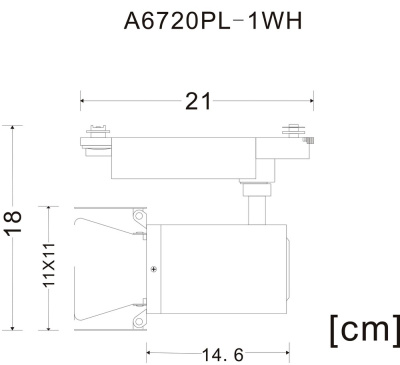 Трековый светильник Arte Lamp FALENA