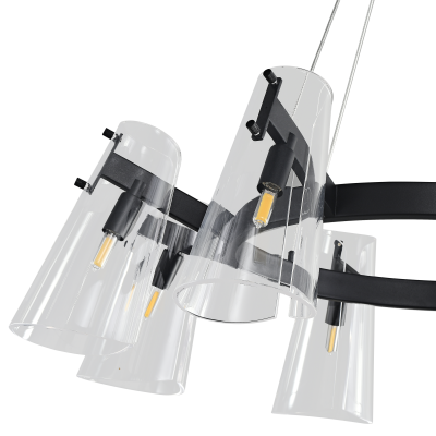 Подвесной светильник Zortes Dallas ZRS.90611.08, Мощность - 6Вт, Тип лампы: G9, В -1500/550мм / В - 210мм / Ш - ø800мм