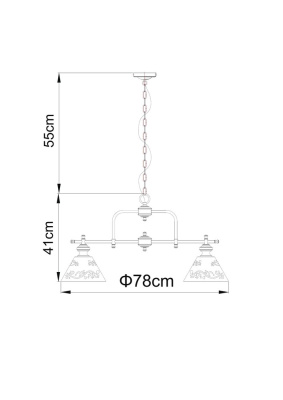 Люстра Arte Lamp KENSINGTON