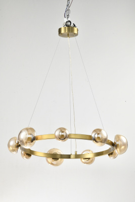 Люстра  подвесная ZORTES FRITTO ZRS.1215.09, Мощность - 36Вт, Тип лампы: LED, В -1600мм / Ш - ø680мм