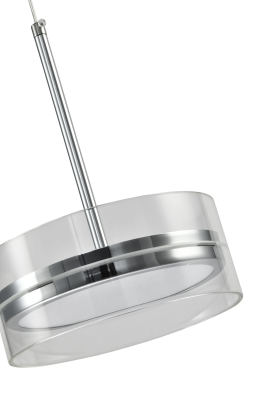 Люстра  подвесная ZORTES DONUT ZRS.1802.01, Мощность - 12Вт, Тип лампы: LED, В -1800мм / Ш - ø200мм