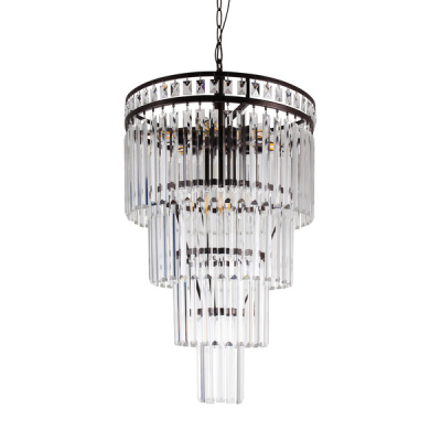 61002/13-Bk Люстра подвесная E14x13 ELVAN