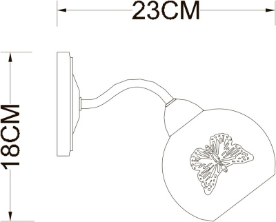 Бра Arte Lamp ALESSANDRA