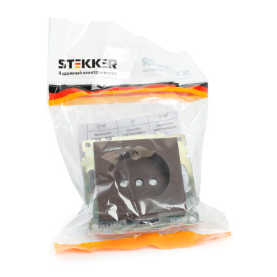 Розетка STEKKER GLS10-7109-04
