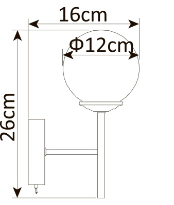 Бра Arte Lamp ARANCIA