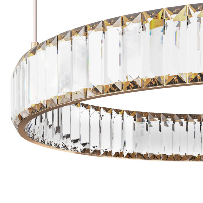 10135/3 Gold Подвесной светильник LOFT IT Crystal ring