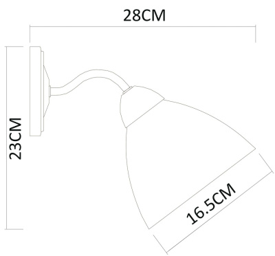 Бра Arte Lamp FEDERICA